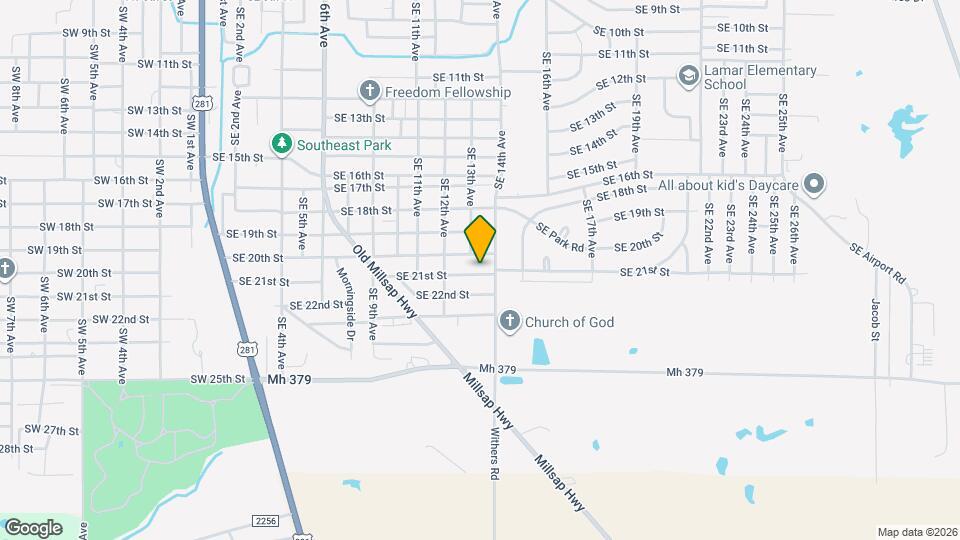 1403 SE 21st St Map and Location Details