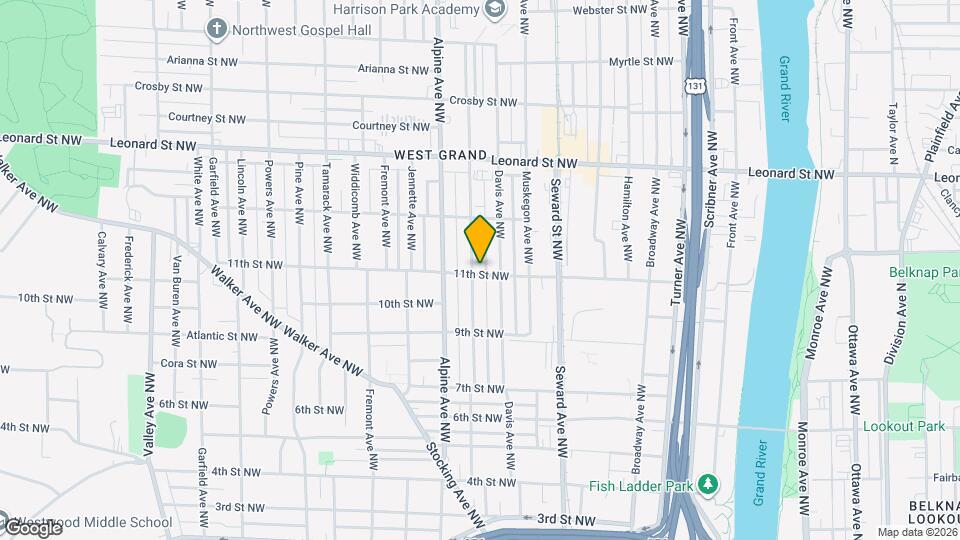 719 11th St NW Map and Location Details