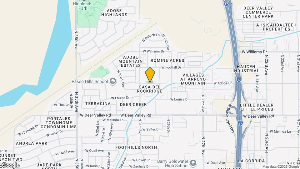 3018 W Sands Dr Map and Location Details