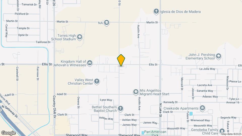 16385 N D St Map and Location Details