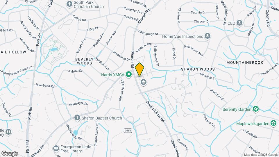 5945 Quail Hollow Rd Map and Location Details