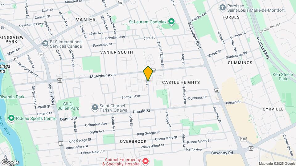 383 Brant St Map and Location Details