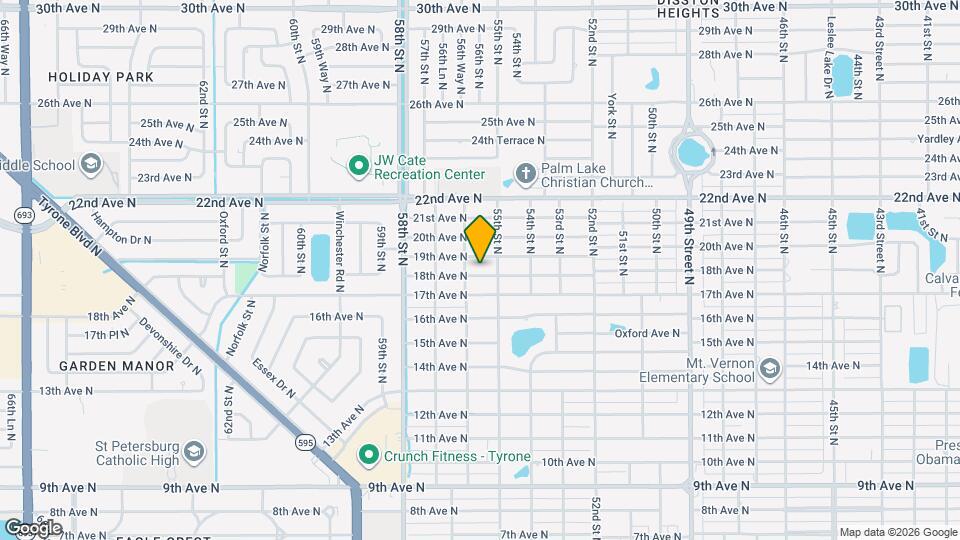 5535 18th Ave N Map and Location Details