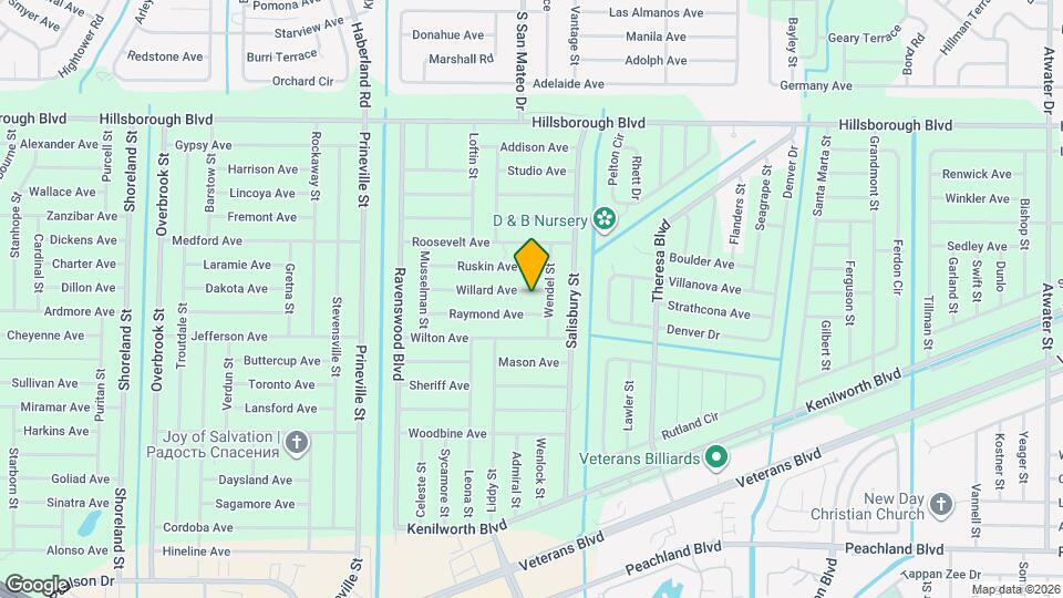 19191 Willard Ave Map and Location Details