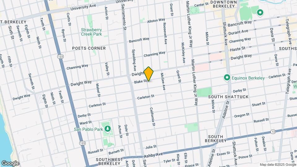 2533 California St Map and Location Details