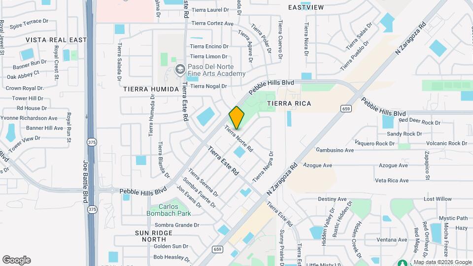 12529 Tierra Norte Rd Map and Location Details