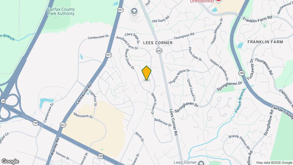 13699 Southernwood Ct Map and Location Details