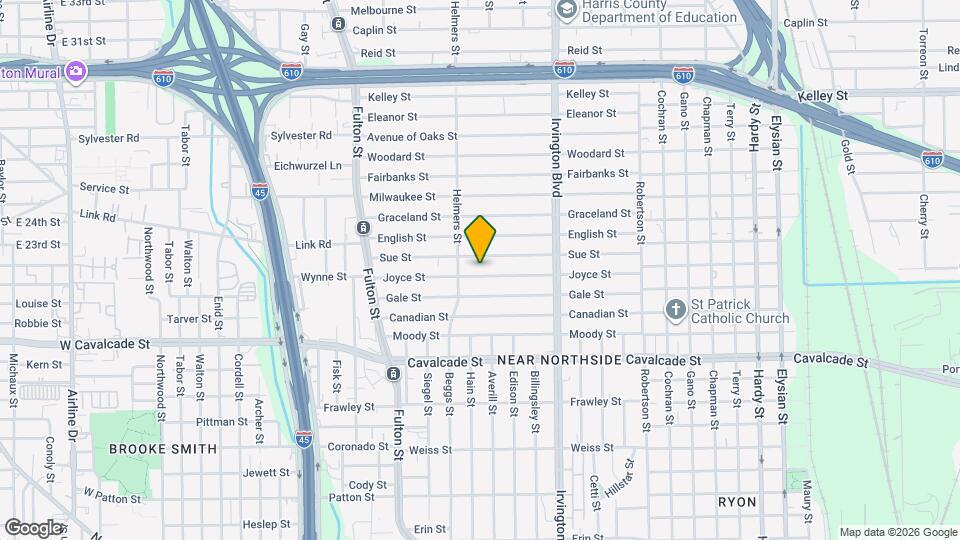 511 Joyce St Map and Location Details