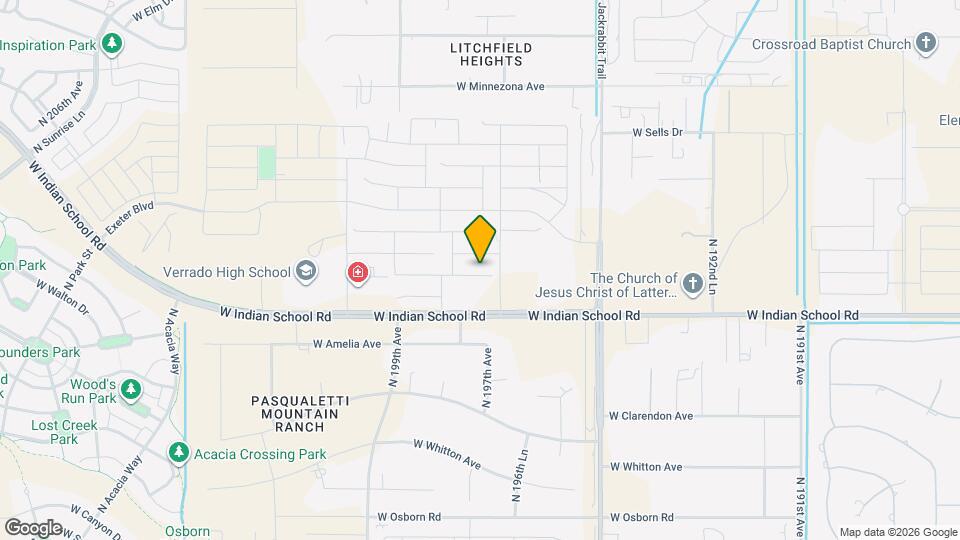 19748 W Devonshire Ave Map and Location Details