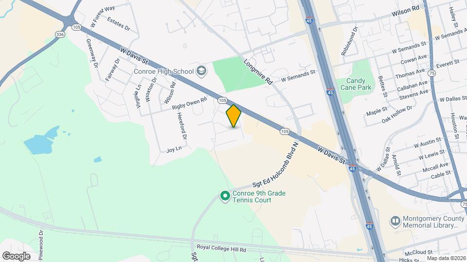 210 Oakcrest Map and Location Details