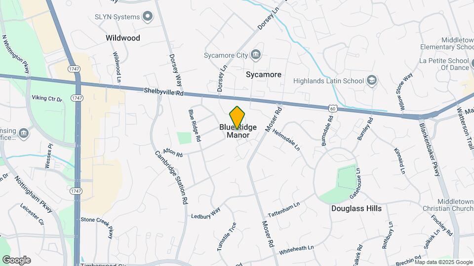 346 S Dorsey Ln Map and Location Details