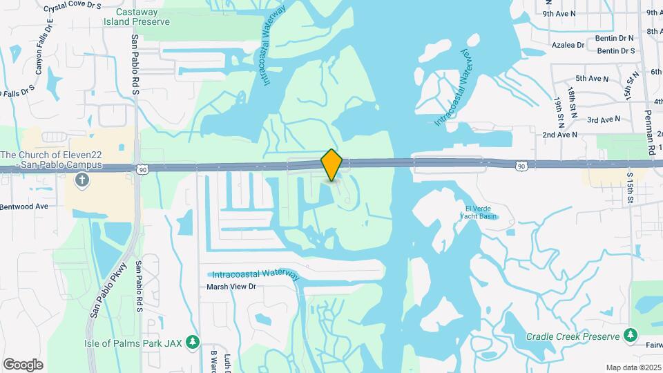 14750 Beach Blvd Map and Location Details