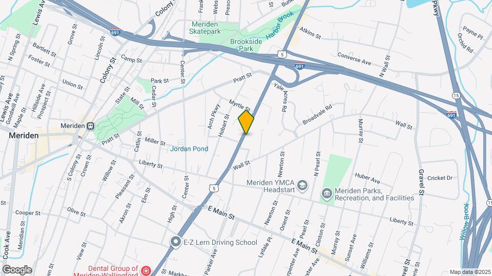 693 Broad St Map and Location Details