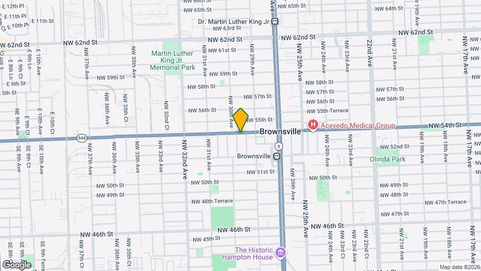 2994 NW 54th St Map and Location Details
