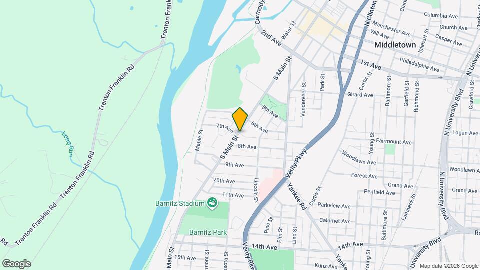 703 S Main St Map and Location Details