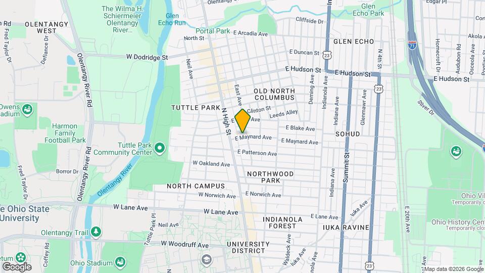 34 E Maynard Ave Map and Location Details