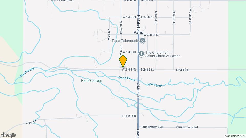 154 W 2nd S St Map and Location Details