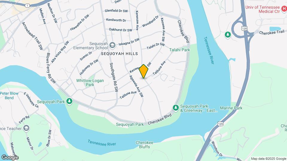 Sequoyah Village Apartments Map and Location Details