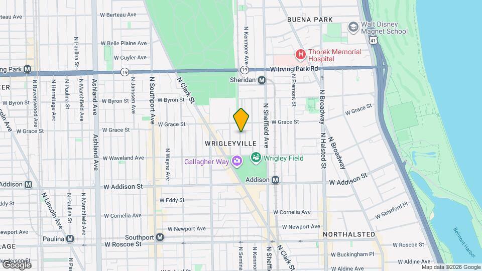 3755 N Seminary Ave Map and Location Details