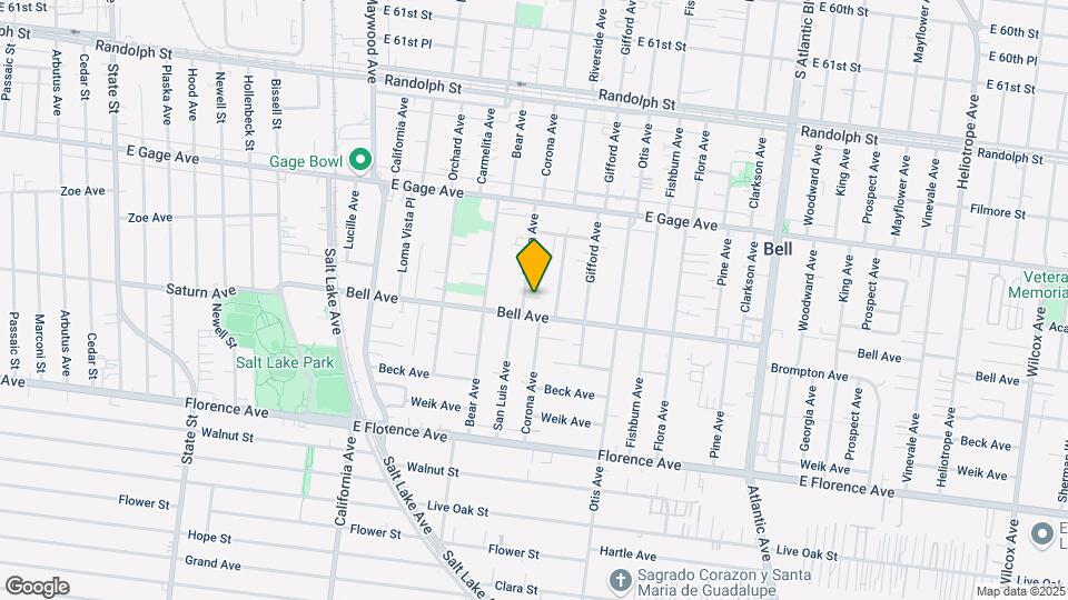 6712-6714 Corona Ave Mapa y Detalles de la Ubicación