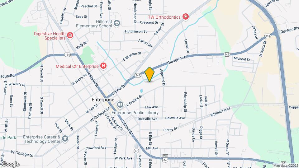 123 W Edgewood Dr Map and Location Details