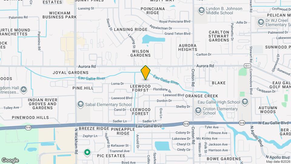 2430 Lorna Dr Map and Location Details
