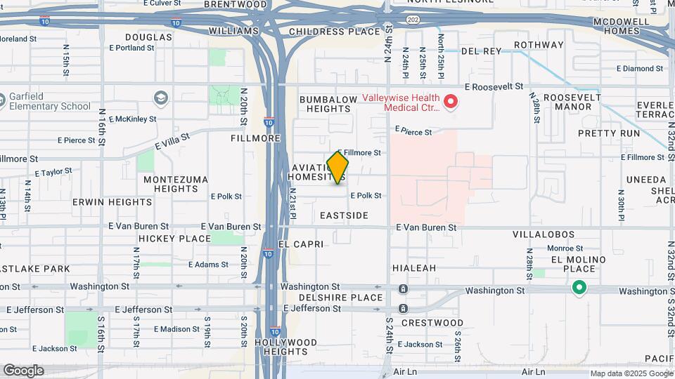 2230 E Polk St Map and Location Details