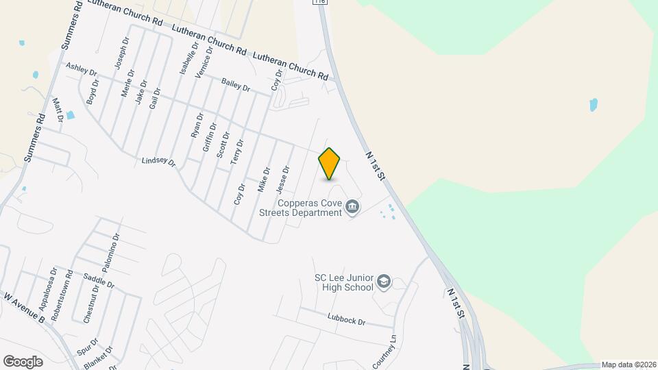 1246 Lehmann Dr Map and Location Details