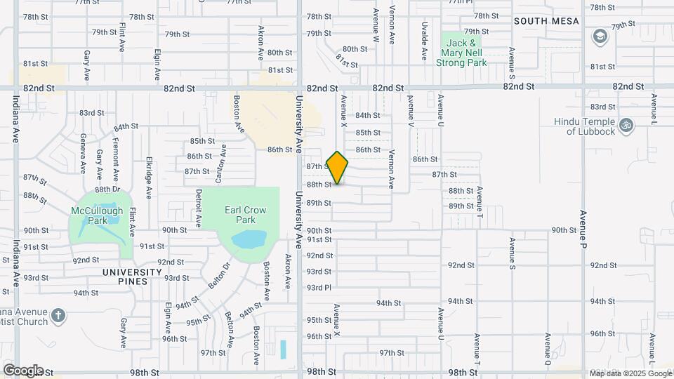 2403 88th St Map and Location Details