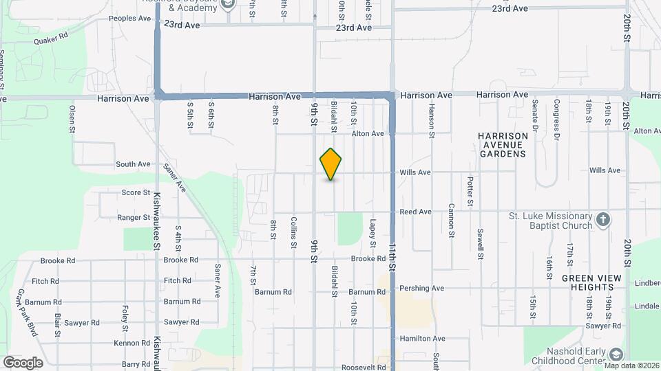 2813 Bildahl St Map and Location Details