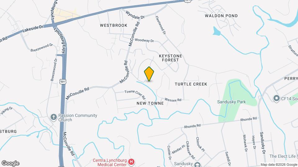 301 Killarney Ct Map and Location Details