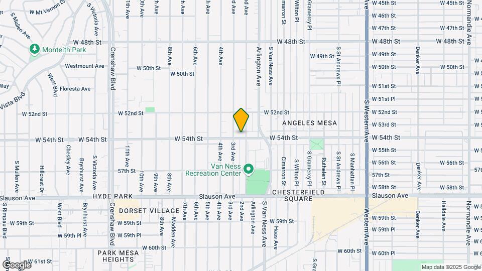 2409 W 54th St Mapa y Detalles de la Ubicación