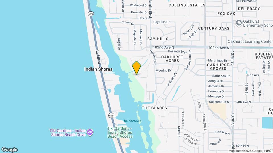 9852 Indian Key Trail Map and Location Details