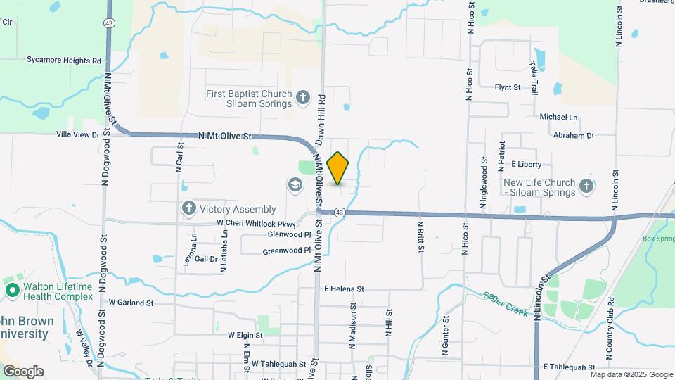 210 Meadow Ct Map and Location Details