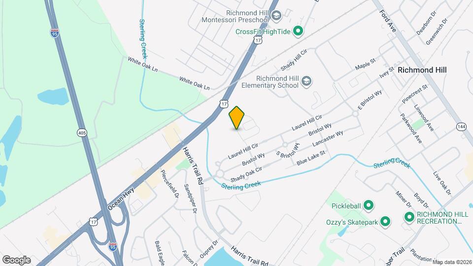 620 Summer Hill Way Mapa y Detalles de la Ubicación