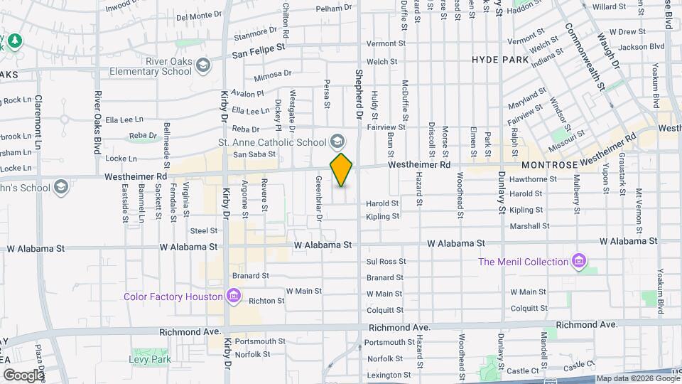 2634 Peckham St Map and Location Details