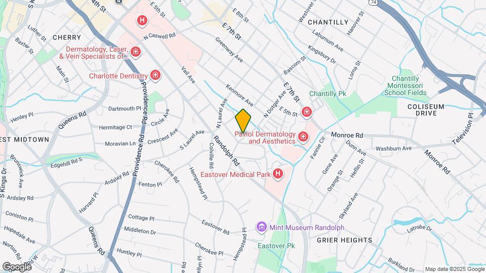 227 N Dotger Ave, Unit E 14 Map and Location Details