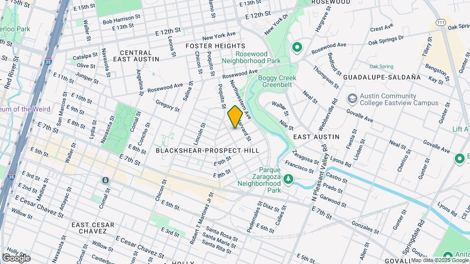 2405 E 11th St Map and Location Details