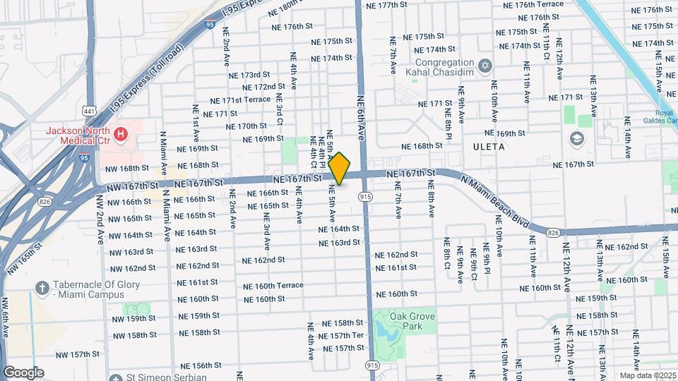 516 NE 166th St Mapa y Detalles de la Ubicación