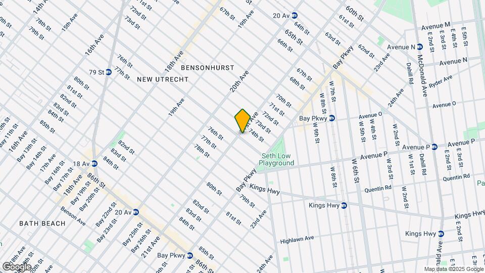 2101 Bay Ridge Pky Map and Location Details