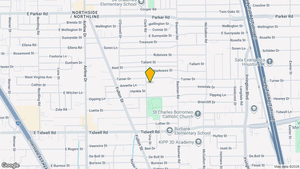 9910 Clark Rd Map and Location Details