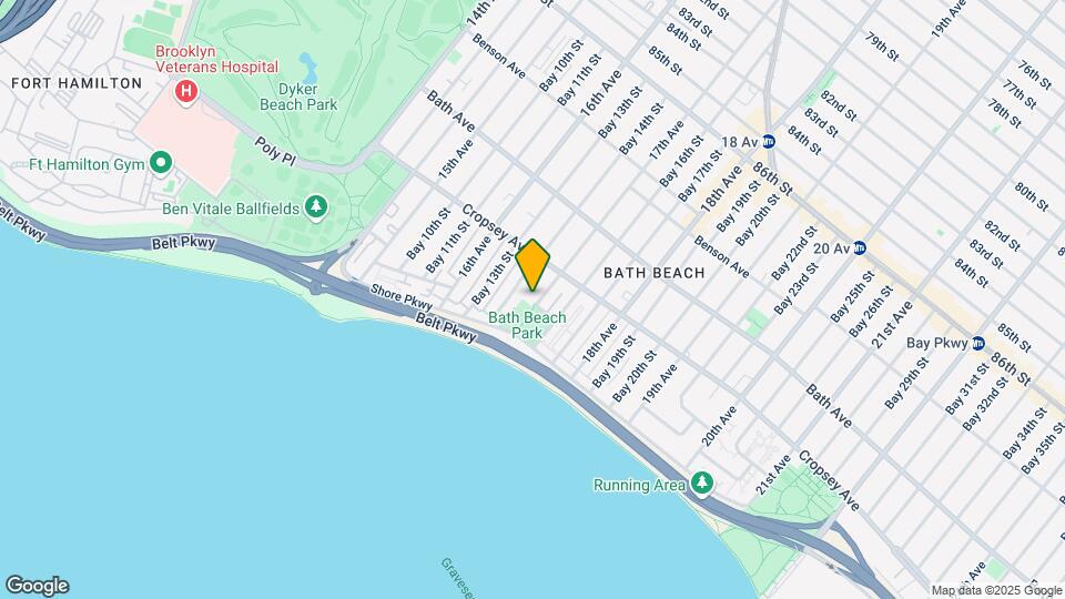 8878 17th Ave, Unit #1 Map and Location Details