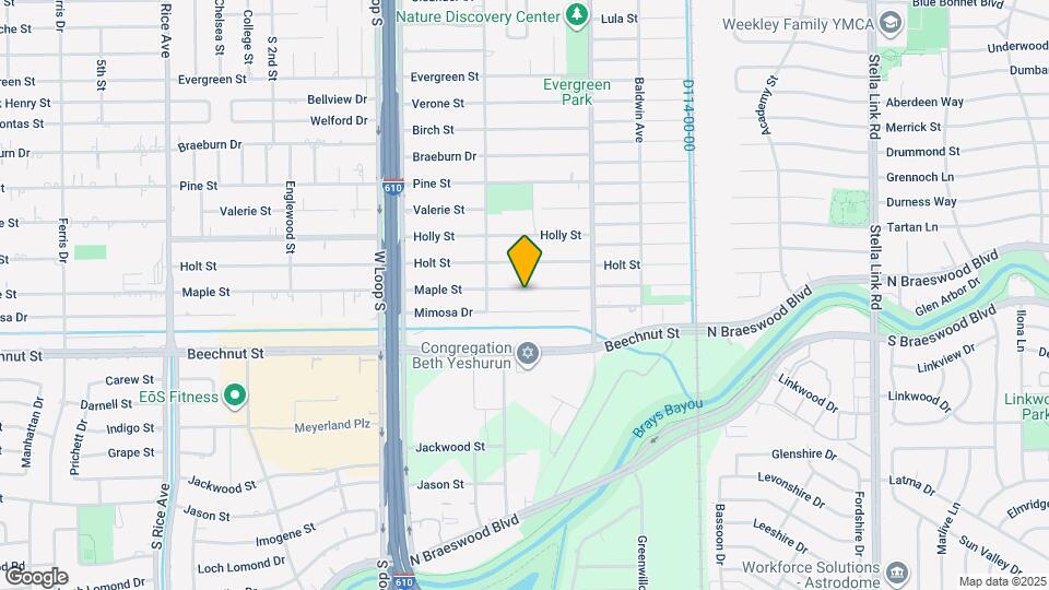 4525 Maple St Map and Location Details