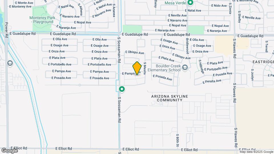 7716 E Posada Ave Map and Location Details