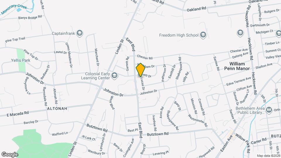 3155 Lucas Dr Map and Location Details