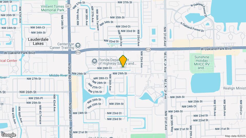 2962 NW 35th Ave Map and Location Details