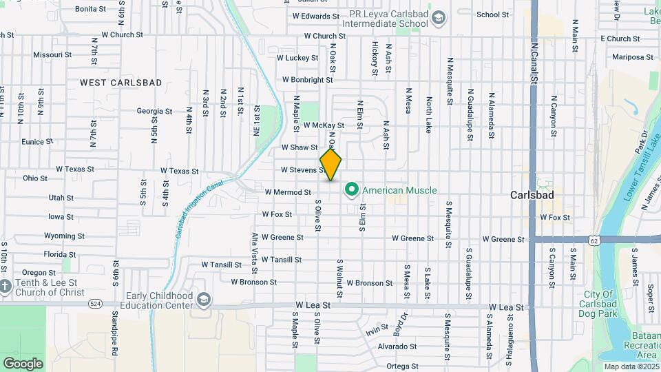 1210 W Mermod St Mapa y Detalles de la Ubicación