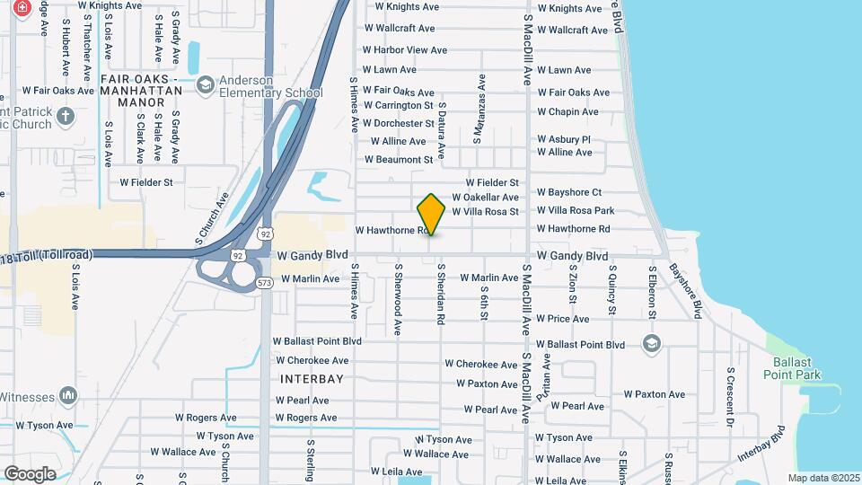 4810 S Dauphin Ave Map and Location Details