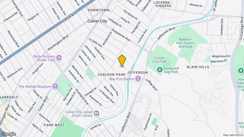 4251 Baldwin Ave Map and Location Details
