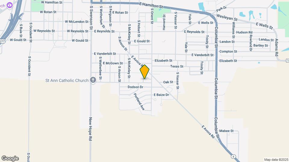 Live Oak Apartments Map and Location Details